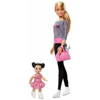 Barbie Спортивная карьера Тренер по фигурному катанию, 29 см, FXP38