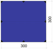 BASK Canopy Silicone 3x3 фото