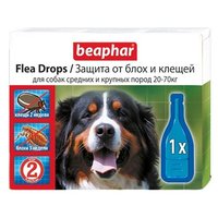 Beaphar Flea Drops для собак средних и крупных пород (1 пипетка)