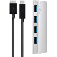 Belkin USB 3.0 4-Port Hub + USB-C Cable