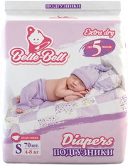 Belle-Bell Extra Dry Diapers S / 70 pcs фото