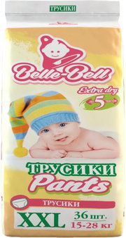 Belle-Bell Extra Dry Pants XXL / 36 pcs фото