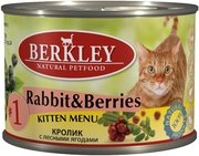 Berkley Kitten Canned Rabbit/Berries фото