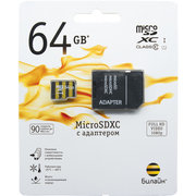 Билайн microSDXC 64GB Class 10 UHS-I with adapter фото