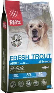 Blitz Adult All Breeds Holistic Fresh Trout фото