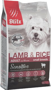 Blitz Adult Small Breeds Lamb/Rice фото