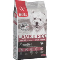 Blitz Adult Small Breeds Lamb/Rice