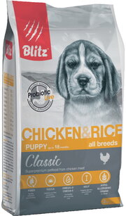 Blitz Puppy All Breeds Chicken/Rice фото