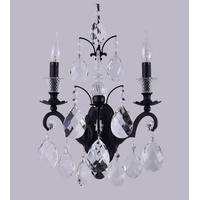 Crystal Lux Magnifico AP2 Black/Transparent