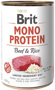 Brit Mono Protein Beef/Rice 0.4 kg фото