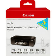 Canon PGI-29 MBK/PBK/DGY/GY/LGY/CO фото