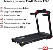 CardioPower TT40 фото