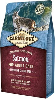 Carnilove Adult Sensitive/Long-haired with Salmon фото