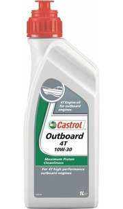 Castrol OUTBOARD 4T 10W-30 1 л фото