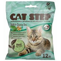 Cat Step Tofu Green Tea растительный, 12 л