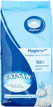 Catsan Hygiene Plus, 2.5 л фото