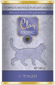 Clan Classic Adult Canned with Poultry 0.34 kg фото