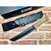 Cold Steel CS49LRTDTBK Recon Tanto, Desert Tan Handle фото