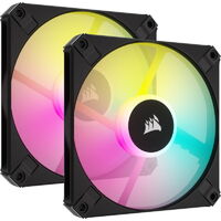 Corsair iCUE AF120 RGB SLIM Black Twin Pack