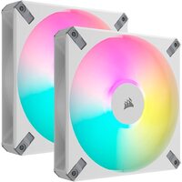 Corsair iCUE AF140 RGB ELITE White Dual Fan Kit