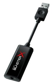 Creative Звуковая карта USB Sound BlasterX G1, 7.1, Ret [70sb171000000] 59046 фото