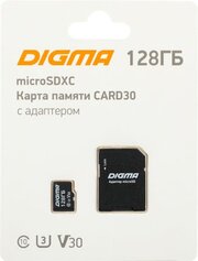 Digma MicroSDXC Class 10 Card30 DGFCA128A03 фото