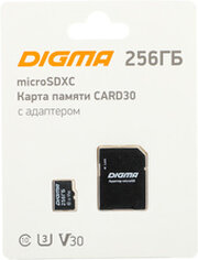 Digma MicroSDXC Class 10 Card30 DGFCA256A03 фото