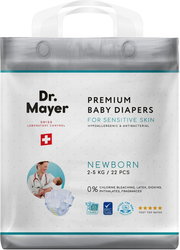 Dr Mayer Premium Baby Diapers Newborn / 22 pcs фото