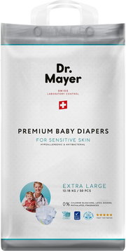 Dr Mayer Premium Baby Diapers XL / 50 pcs фото