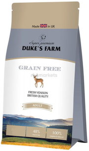 Dukes Farm Adult Grain Free Fresh Venison 2 kg фото