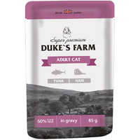 Dukes farm Adult Tuna/Ham 0.085 kg