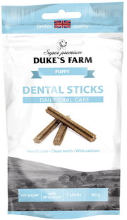 Dukes Farm Puppy Dental Sticks 0.08 kg фото