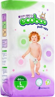 Ecoboo Pull Ups L / 44 pcs фото