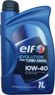 Elf EVOLUTION 700 TURBO DIESEL 10W-40 1 л фото