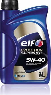 Elf EVOLUTION FULL-TECH LSX 5W-40 1 л фото