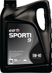 Elf Sporti 9 5W-40 5 л фото