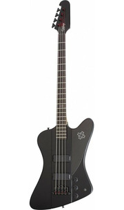 Epiphone Goth T-Bird IV Bass Plain Black BLK фото