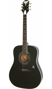 Epiphone PRO-1 Plus Acoustic Ebony фото