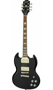 EPIPHONE SG Muse Jet Black Metallic фото