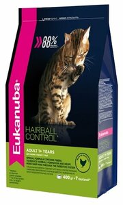 Eukanuba Hairball control, с курицей фото