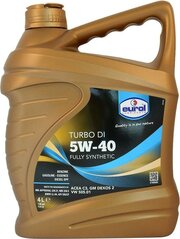 Eurol Turbo DI 5W-40 4 л фото