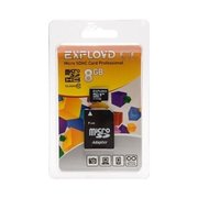 Exployd microSDHC 8GB Class 10 фото