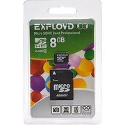 Exployd microSDHC 8GB Class 4 фото