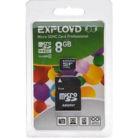 Exployd microSDHC 8GB Class 4