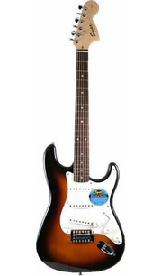 Fender Squier Affinity Stratocaster Rw Brown Sunburst фото