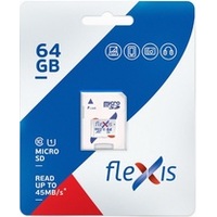 Flexis microSDHC 64GB Class 10 U1 FMSD064GU1A