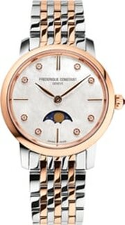 Frederique Constant Slimline Ladies Moonphase FC-206MPWD1S2B фото