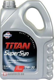 Fuchs TITAN SUPERSYN 5W-30 4 л фото