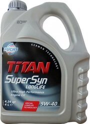 Fuchs TITAN SUPERSYN LONGLIFE 5W-40 4 л фото