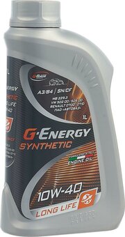 G-Energy SYNTHETIC LONG LIFE 10W-40 1 л фото